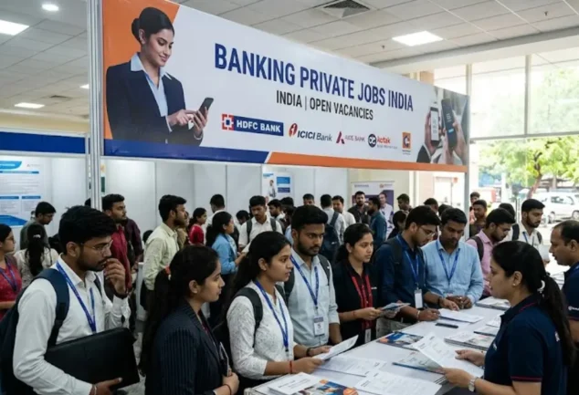 banking private jobs india vacancies