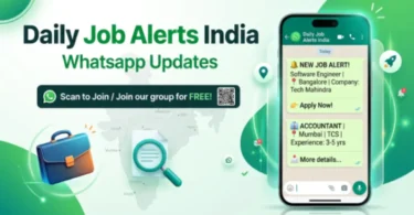 daily job alerts india whatsapp updates