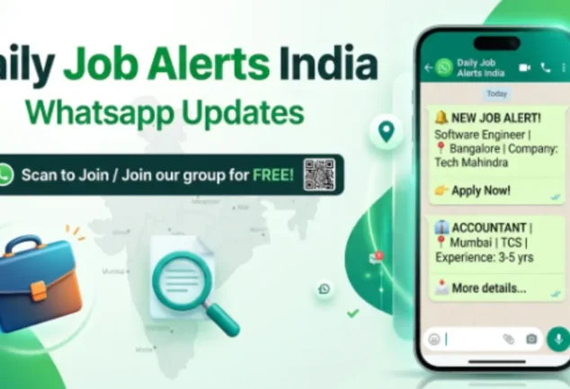 daily job alerts india whatsapp updates