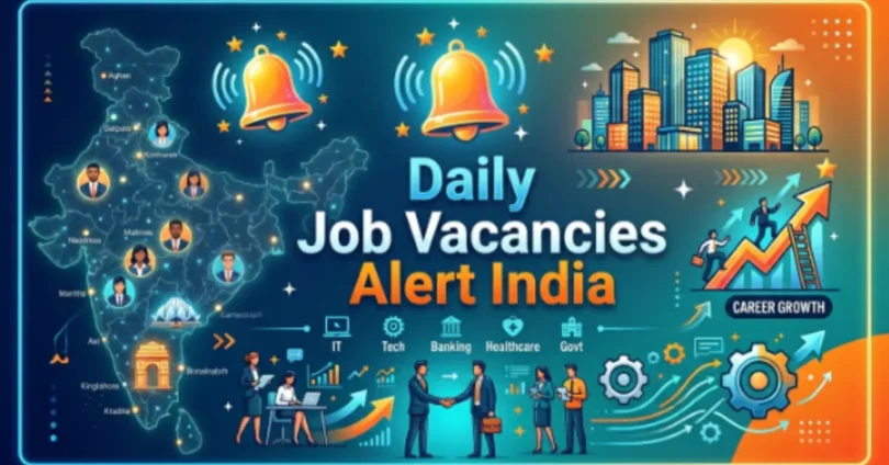 daily job vacancies alerts india