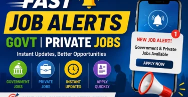 fast job alerts govt private jobs