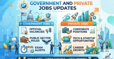government and private jobs updates