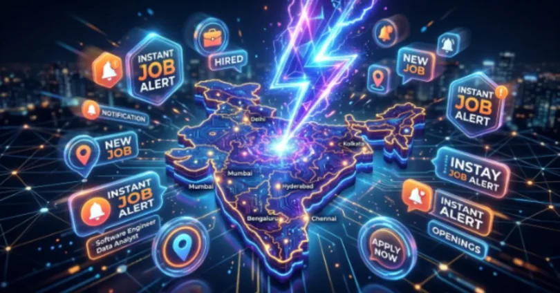 instant job alert updates daily india