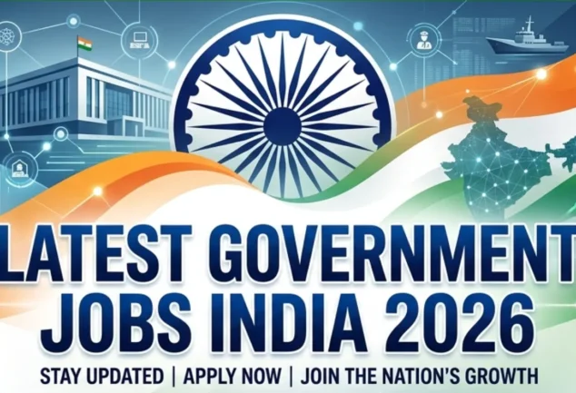 latest government jobs india 2026