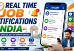 real time job notifications india